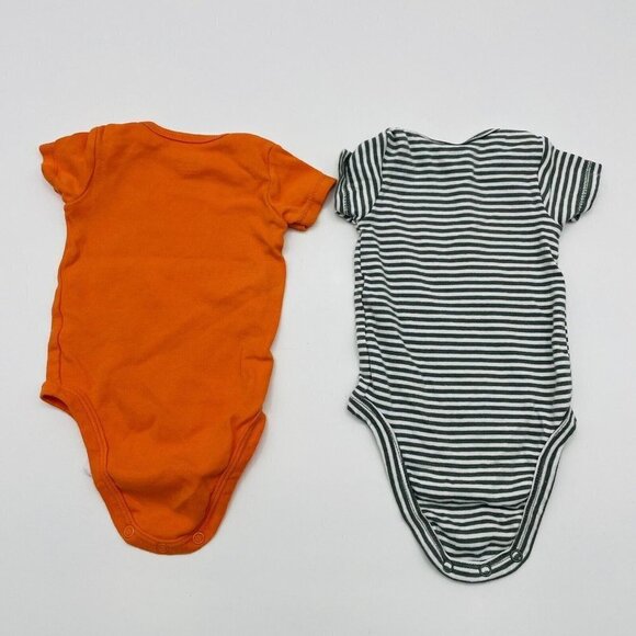 Carters Baby Infant Boys Size 3 Months 2 Piece Short Sleeve Bodysuit Lot 1595 - Picture 4 of 5